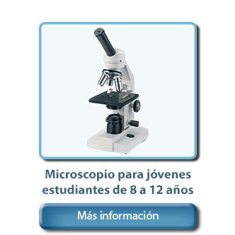 Microscopio para estudiantes de 8, 9, 10, 11, 12 años