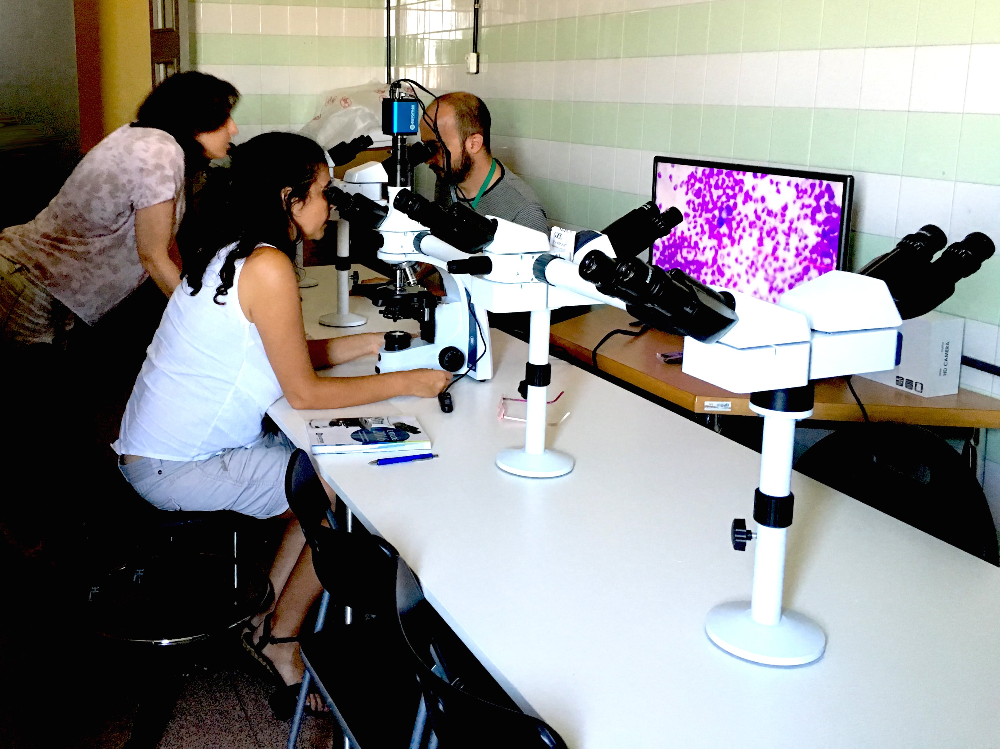 microscopio coobservador para la universidad autónoma de barcelona