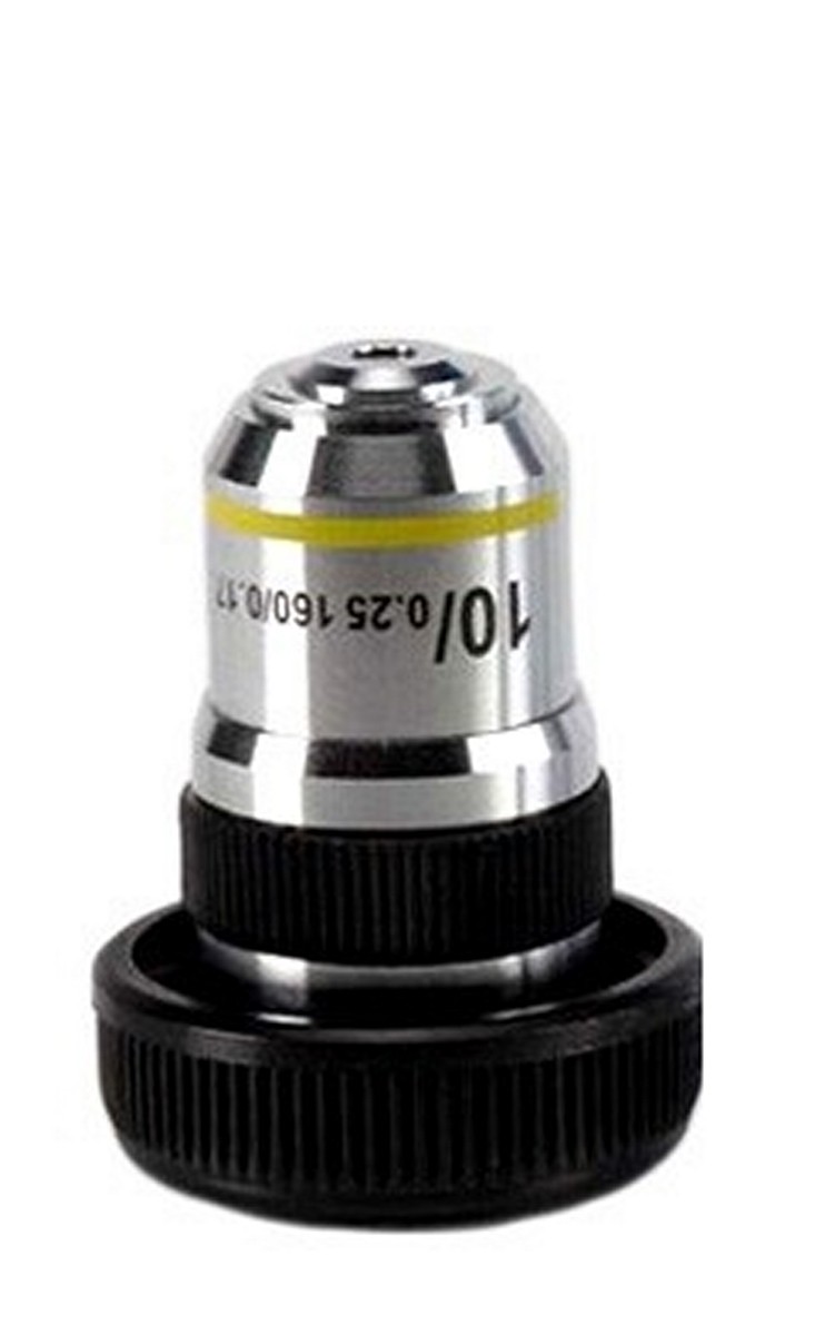 Objetivo DIN 35 mm. acromático 10x/0.25